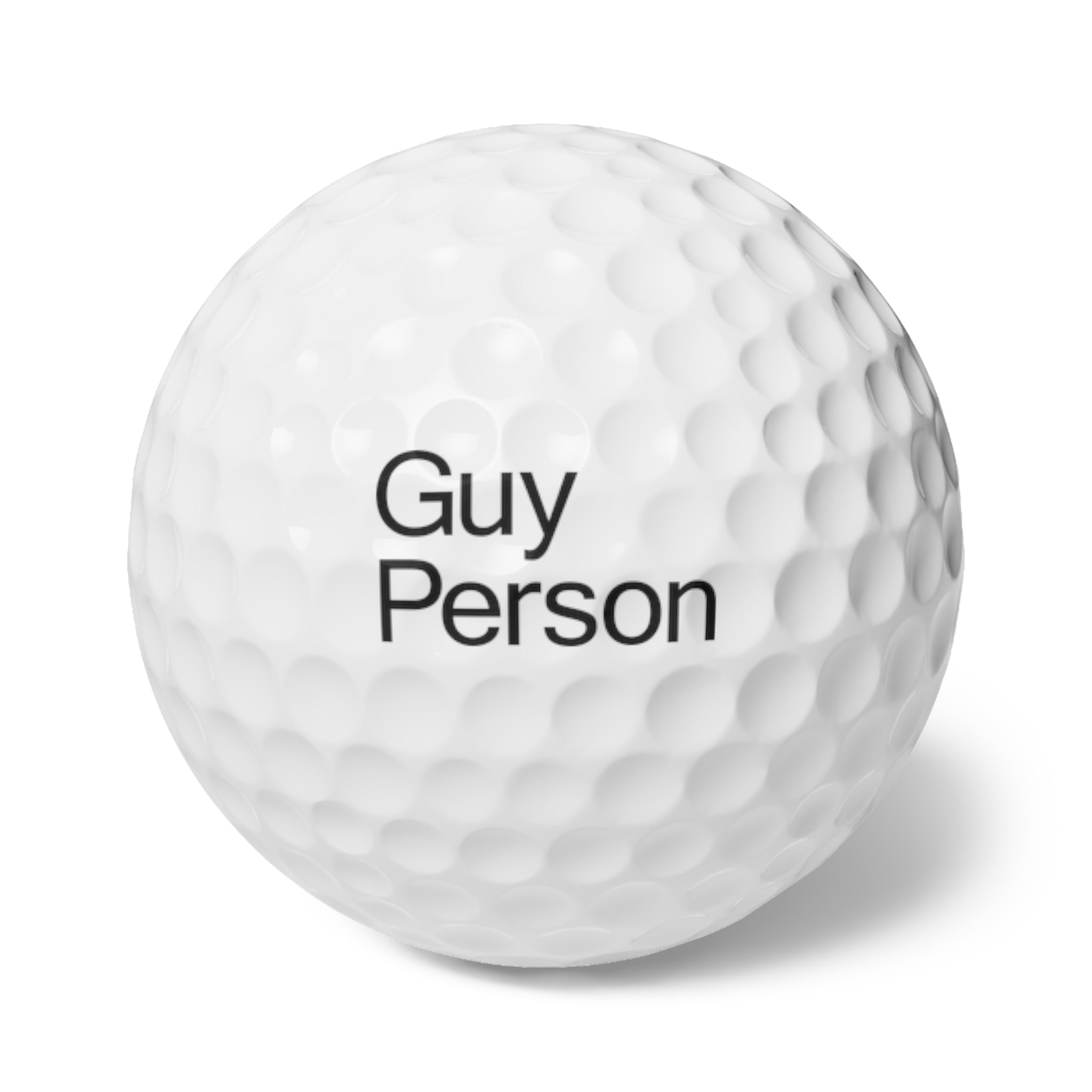 Guy Person Golfball (6-Pack)